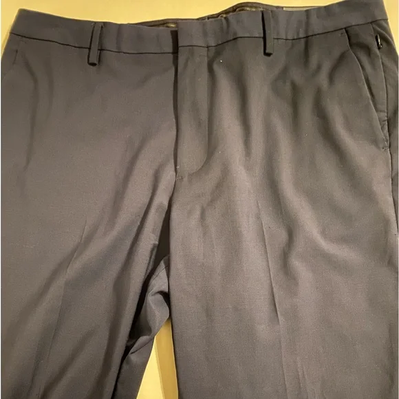 Bonobos Italian Marzotto Wool Athletic Cut Dress Pants 38 x 32 Gray EUC B16-6